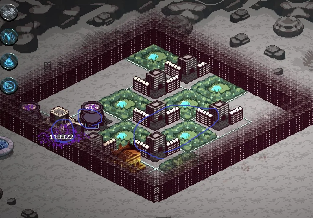 Stronghold, walls and Forest plots in an expanded kingdom